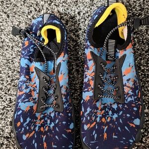 Colorful Splatter Sneakers